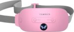 Portable Cordless Heating Pad, Electric Waist Belt Device, Fast Heating Pad with 3 Heat Levels and 3 Massage Modes, Back or Belly Heating Pad, Gifts for Her, Women and Girl