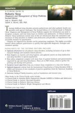 A Clinical Guide to Pediatric Sleep: Diagnosis and Management of Sleep Problems