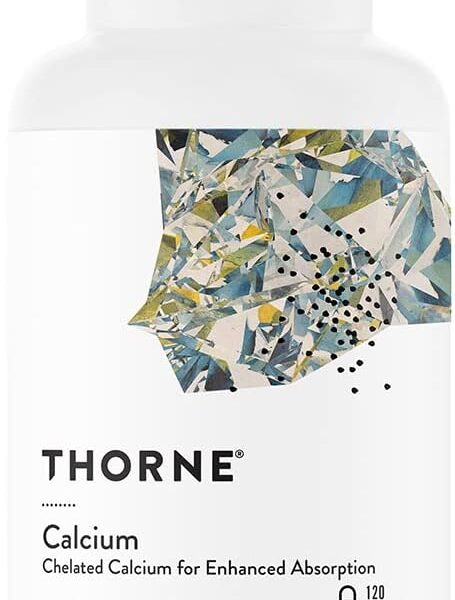 THORNE Calcium - (Formerly DiCalcium Malate) - Chelated Calcium for Enhanced Absorption with DimaCal for Bone Density Support* - 120 Capsules