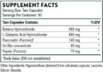 THORNE Advanced Digestive Enzymes (Formerly Bio-Gest) - Blend of Digestive Enzymes to Aid Digestion* - Gut Health Support with Pepsin, Ox Bile, Pancreatin - 180 Capsules - 90 Servings - Image 2