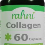 rahni Collagen Supplement for Women and Men, with Hyaluronic Acid & Vitamin C, Reduce Wrinkles, Enhance The Quality of Your Skin, Nails, and Hair, 60 Capsules