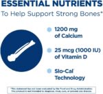 Citracal Slow Release 1200, 1200 mg Calcium Citrate with Vitamin D (1000 IU), Vitamin D3, Bone Health Support, Calcium Supplement for Ages 12+, 185 Count - Image 4