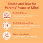 SmartyPants Kids Multivitamin Gummies: Omega 3 Fish Oil (EPA/DHA), Vitamin D3, C, Vitamin B12, B6, A, K & Zinc for Immune Support, Biotin, Gluten Free, Three Fruit Flavors, 120 Count (30 Day Supply) - Image 8