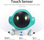GILOBABY Robot Toys, Rechargeable Smart Talking Robots for Kids, Intelligent Robot with Voice Controlled Touch Sensor, Singing, Dancing, Recording, Repeat, Birthday Gifts for Boys Ages 6+ Years - Image 3