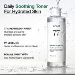 Anua Heartleaf 77 Soothing Toner I pH 5.5 Trouble Care, Calming Skin, Refreshing, Hydrating, Purifying, Cruelty Free, Vegan,(250ml / 8.45 fl.oz.) - Image 2