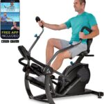 Teeter FreeStep Recumbent Cross Trainer Stepper, Zero-Impact Exercise Bike Alternative w/Patented Physical Therapy Stride, Up to 350lb, Free App w/Trainer Workouts