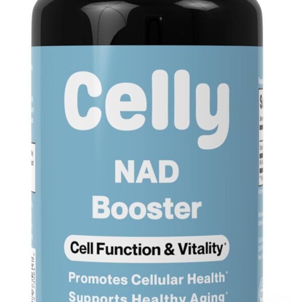 NAD Booster | Longevity Supplement for Healthy Aging with NR (Nicotinamide Riboside) and Nicotinamide | Promotes Cell Function & Vitality | Non-GMO & 3rd Party Tested