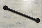 Moen R8924BLConcealed Grab Bar AC 24-Inch Bathroom Safety Grab Bar - Image 3