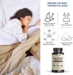 Magnesium Sleep Aid - Magnesium Complex Supplement with Melatonin for Sleep - Magnesium Glycinate 500mg, Magnesium L-Theanine - 120 Capsules - Image 4