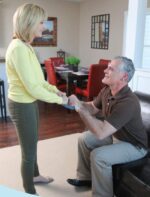 Able Life Handy Handle, Lift Assist Device for Elderly and Disabled, Patient Standing Aid for Handicapped, Blue with Rubber Grip​ - Image 7