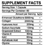Skin Whitening - 10000mg Glutathione - Vitamin C & Collagen blend capsules - Fights Hyperpigmentation - Fair and Radiant Skin - Dark Spot Removal - Rejuvenation - Even Skin Tone - Anti-Aging - Image 7