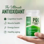 PQQ Supplement 20mg | Mitochondrial Biogenesis & Energy Optimizer With CoQ10 & Vitamin B12 | Supports Brain Health & Mitochondria Production | Ultra PQQ Formula | Vegan, Gluten-Free | 60 Capsules - Image 2