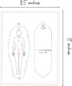 Reiki Distant Session Chakra Healing Board | Physical Printed 8.5" x 11" inches Crystal Healing Meditation Pack of 50 - Image 5