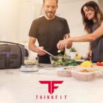 ThinkFit Meal Prep Containers, BPA Free - Airtight Food Storage Containers Best for Meal Prepping & Portion Control - Reusable, Stackable, Microwavable, Dishwasher & Freezer Safe (6 Piece Set) - Image 9