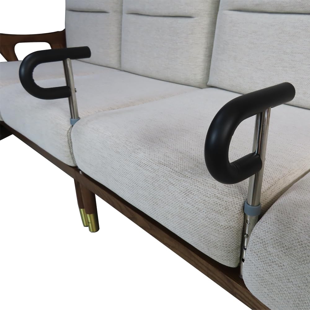 616GcsAA8zL._AC_SL1000_.jpg Elderly Assis Stand Assist Mobility Standing Aid Rail for Couch Chair Assistance Handle for Patients Elderly Seniors and Disabled Safety Grab Bar for Sitting Sofa Home Adjustable Portable Device - Image 1