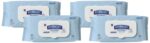 Medline FitRight Dry Wipes, Personal Cleansing Wipes, Dry Baby Wipes or Incontinence Care, No Additives, Hypoallergenic, 8” x 8” Wipe, 100 Count (Pack of 4)