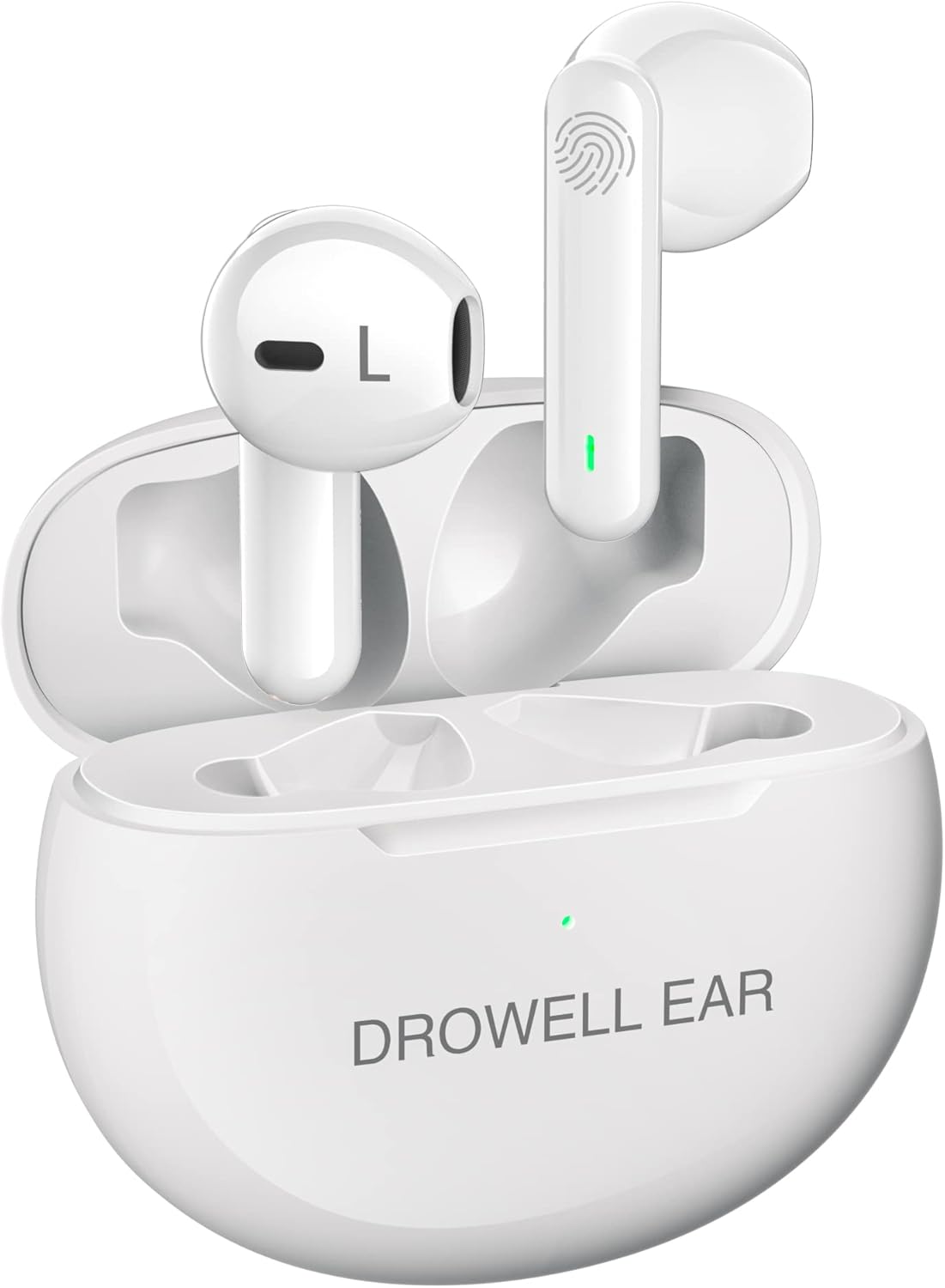 616nS50UOWL._AC_SL1500_.jpg Hearing Aids, Hearing Aids for Seniors Rechargeable with Noise Cancellin Hearing Amplifiers for Seniors & Adults Hearing Loss with Portable Charging Case, Pair (Gloss White) - Image 1