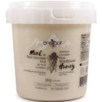 Oneroot 100% Canadian Flower Honey - Honey Wildflower Unfiltered, Unheated & Creamed, Nutrient Rich Raw Wildflower Honey With Enzymes, Thick Natural Sweetener (6.6 Pound)