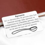 PLITI Chronic Illness Gift Spoon Theory Gift Spoonie Gifts Chronically Ill Support Gift Chronic Pain Gift Invisible Illness Gift (spoonie card) - Image 5