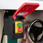 POWERTEC 120V Magnetic Paddle Switch, 1/2 HP. Large Knee Paddle for Power Tools Fast Power off. fits Table Saw, Router Table, Drill Press, Bench Saw, Band Saw & Other Electrical Equipment (71054V) - Image 2