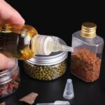 Portable Empty Spice Set, 3 Size Camping Travel Spice Bottles Moisture Proof Condiment Container with Lid, Go for Picnic Weekend Travel, Hunting and Camping with Friends - Image 3