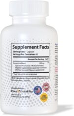 Pure Resveratrol Supplement – 600mg Antioxidant for Heart Health, Anti-Aging, Immune & Cognitive Support – Non-GMO, Gluten-Free, Soy-Free, Vegan – 60 Capsules, Japanese Knotweed - Image 7