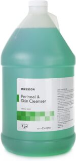 McKesson Perineal Skin Cleanser, 1 Gallon [Pack of 1] Rinse-Free Body Wash for Incontinence or Ostomy Care, Herbal Scent - Image 8