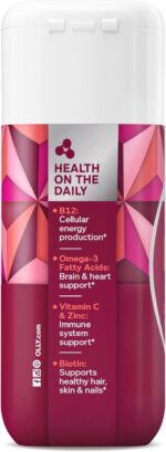 OLLY Ultra Women's Multi Softgels, Overall Health and Immune Support, Omega-3s, Iron, Vitamins A, D, C, E, B12, Daily Multivitamin, 30 Day Supply - 60 Count - Image 2