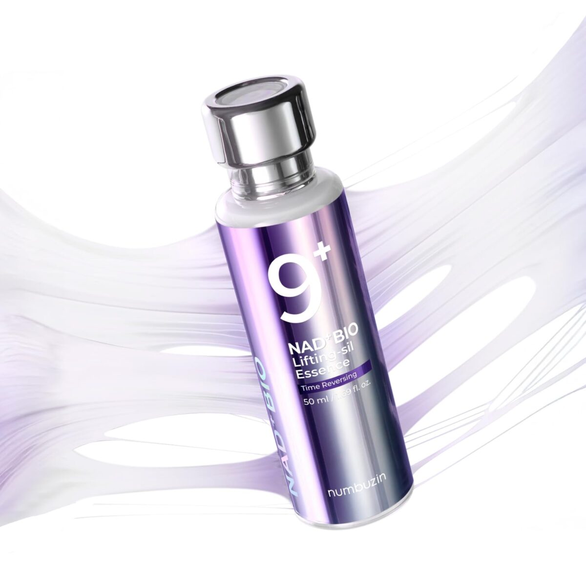 numbuzin No.9 Essence | NAD+ BIO Lifting-sil Essence | Lifting, Firming, Wrinkles, Fine Lines, Elasticity | Peptides, NAD+ | Serum for Aging, Dull Skin | 1.69 fl. oz. - Image 1