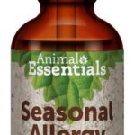 Animal Essentials Seasonal Allergy- Herbal Formula for Dogs & Cats for Occasional Allergy Relief, Sweet Taste, 100% Organic Human Grade Herbs, Veterinarian Recommended Animal Wellness Tonics - 1 Fl Oz