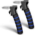 SYMYNELEC Car Door Handle for Elderly: Non-Slip Grip and Sturdy Assist Support - Fits Most Vehicles for Easy Getting in and Out of Car - Helpful for Seniors Handicapped Pregnant Women Children 2Packs