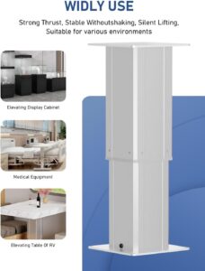 DIHOOL Electric Lift Table Leg 600Lbs Capacity 26.34" - 46.0" Height Adjustable,Home Elevator Lift Systems - Image 9