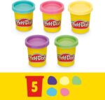 Play-Doh Kitchen Creations Cookie Creations Playset, Kids Arts & Crafts Set, Preschool Play Food Toys, Easter Gifts for Girls & Boys, Ages 3+ (Amazon Exclusive) - Image 6