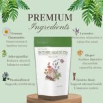 Nature’s Calming Tea – Herbal Relaxation Blend with Chamomile, Lavender, Ginger, Ashwagandha & Passionflower | Stress Relief, Sleep Support & Digestive Health - Image 2