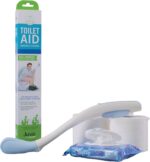 Juvo Toilet Aid - Personal Bottom Wiping Tool, Bathroom Mobility Aid for Disabled, Elderly, and Surgery Recovery - 18" long wand with hygienic cover - Image 6