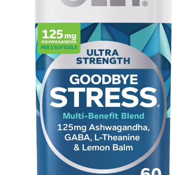 OLLY Ultra Goodbye Stress Softgels, 60ct