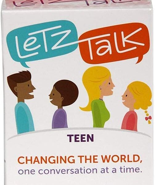 Conversation Cards for Teens - Communication Cards to Build Confidence & Emotional Intelligence, Family Games for Kids & Adults - Classroom Must Have - Therapy Game - Easter Basket Stuffer.