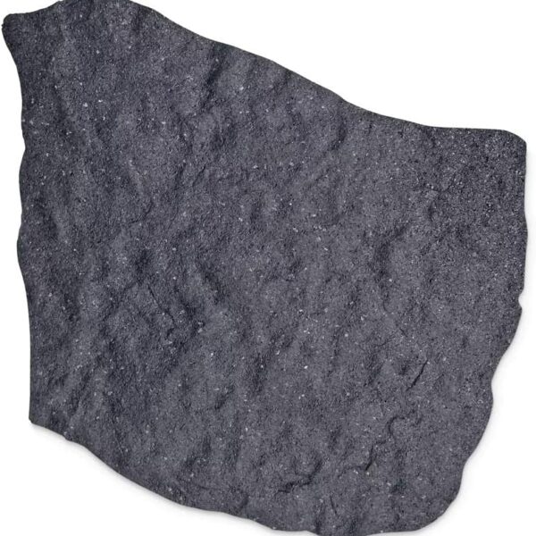 Gardener's Supply Company Flagstone Recycled Rubber Stepping Stone For Garden Walkway | Outdoor Patio Decor & Lawn Pathway Landscaping Stepping Blocks | Eco-Friendly Recycled Rubber - 17"W X 1/2 Thick