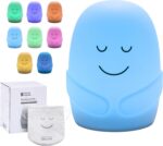 Special Supplies Mindfulness Guided Breathing Exercises, Nightlight Mode, Guided Daily Visual Relaxation and Restful Sleep for Kids or Adults, Color Changing Nightlight