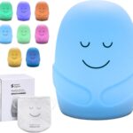 Special Supplies Mindfulness Guided Breathing Exercises, Nightlight Mode, Guided Daily Visual Relaxation and Restful Sleep for Kids or Adults, Color Changing Nightlight