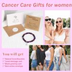 Cancer Care Gifts for women,Natural Stone Healing Crystal Bracelets Encouragement Gifts for Women Man Girls Best Friend Sister - Image 5