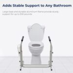 Drive Medical Stand Alone Toilet Safety Rail - Image 3
