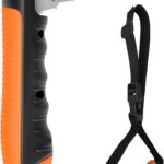 Car Door Handle for Elderly - 2025 New 4 in 1 Car Handle Assist, 2 Pack Auto Cane Portable Vehicle Support Handle Door Assist Bar, Max Load 500 Lbs, Anti-Slip Design (Orange-Car Handle +Strap)