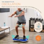 Lifepro Waver Vibration Plate Exercise Machine – High-Intensity Vibration for Muscle Activation, Full-Body Workout Vibrating Platform with Loop Bands, Fitness Equipment for Strength Toning & Fat Loss - Image 4