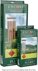 Woodstock Chimes Neptune Wind Chime for Outside 54" Large Evergreen, Deep Tone Sound for Outdoor Garden, Patio, Porch Decor, Encore Collection DCE54 - Image 5