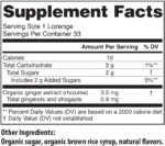USDA Organic Natural Ginger Tummydrops, Gluten Free & Vegan, 33 Individually Wrapped Drops in a Resealable Bag - Image 7