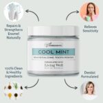 Remineralizing Tooth Powder | Fluoride-Free Formula with Hydroxyapatite | Cavity Prevention & Remineralization | Safe & Clean Ingredients | Cool Mint Flavor - Image 3