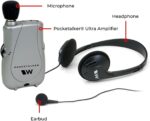 Williams Sound PKT D1 EH Pocketalker Ultra Duo Pack Amplifier with Single Mini Earbud and Folding Headphone - Image 5