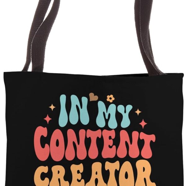 Content Creator Social Media In My Content Creator An Era Tote Bag