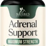 Adrenal Support Supplements - Ashwagandha & 10 Adaptogenic Herbs including Rhodiola Rosea, Holy Basil – Adrenal Supplement Support for Balanced Energy, Adrenal Fatigue, Calm, Relaxation – 120 Capsules
